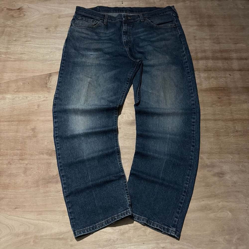 Wrangler Relaxed Fit Jeans Men’s 36x29 Faded Workwear Western Denim